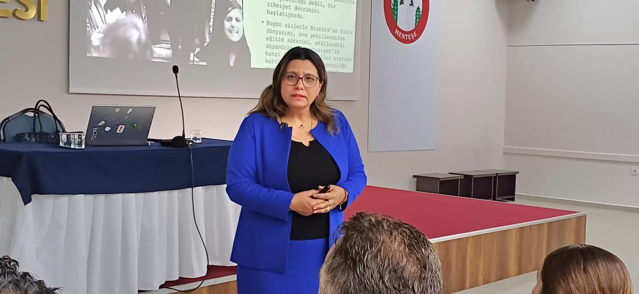 Menteşe’de “Atatürk’ün Düşünce Dünyası ve Cumhuriyet” Semineri Düzenlendi 5